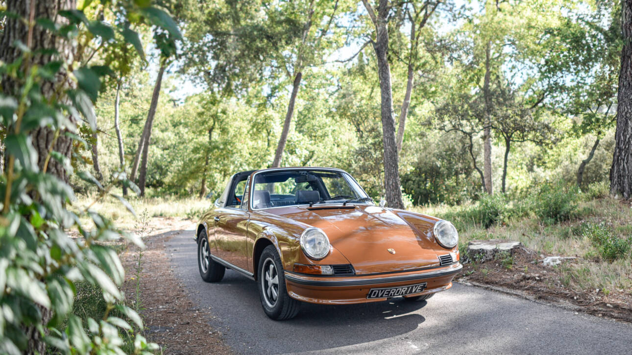 Porsche 911 2.4 E Targa  *Marron Sepia*